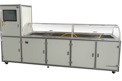 Ciklinis hidrostatinio slėgio bandymo aparatas